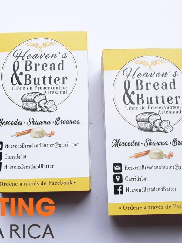 Tarjetas Heaven Bread & Butter